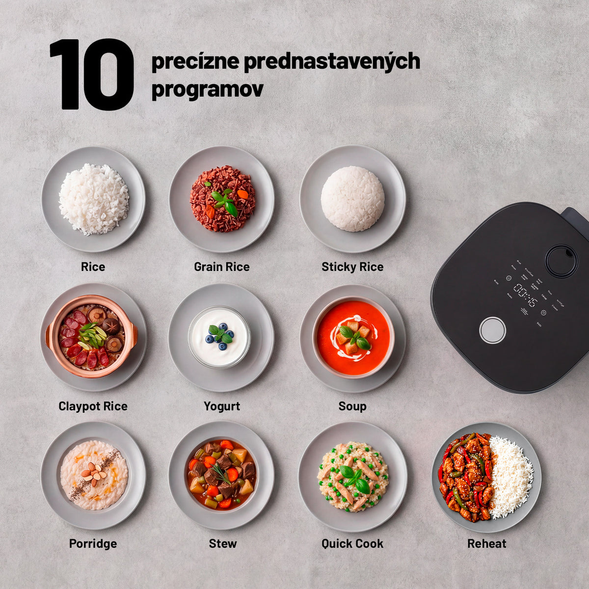 Lauben Glass Rice Cooker 1600AT
