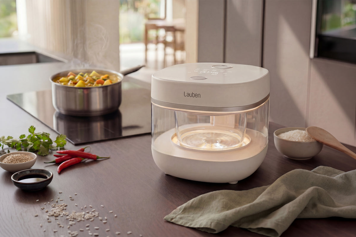 Lauben Glass Rice Cooker 1600WT