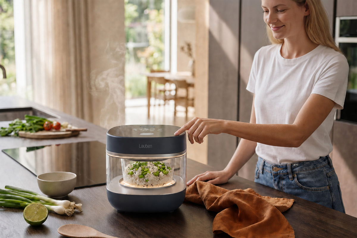 Lauben Glass Rice Cooker 1600AT