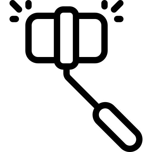 Foldable selfie stick for LAMAX ACTION X